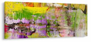 Slika apstrakcije - slikanje (120x50 cm)
