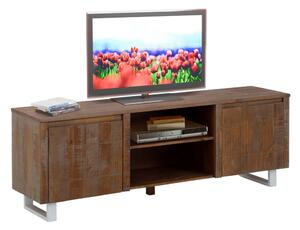 TV komoda od borovine u prirodnoj boji 160x55 cm Lagos - Støraa