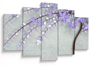 Slika - Ljubičasta kiša (150x105 cm)
