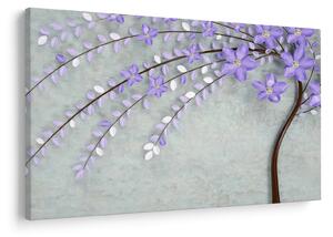 Slika - Ljubičasta kiša (90x60 cm)