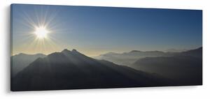 Slika - Iznad planinskih vrhova (120x50 cm)