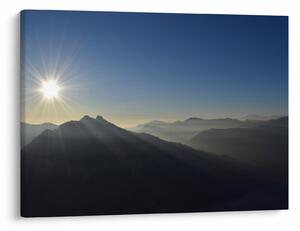 Slika - Iznad planinskih vrhova (70x50 cm)