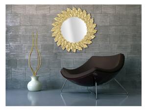 Zidno ogledalo sa zlatnim okvirom Glam Petal ⌀ 73 cm - Mauro Ferretti