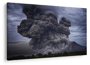 Slika - Erupcija vulkana (90x60 cm)