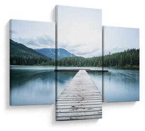 Slika - Pogled s mola (90x60 cm)