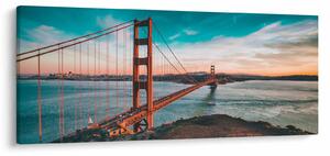 Slika - Zlatna vrata, San Francisco (120x50 cm)