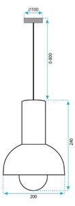 Stropni luster APP1083-1CP