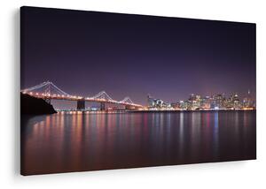 Slika pogleda na San Francisco, Kalifornija (90x60 cm)
