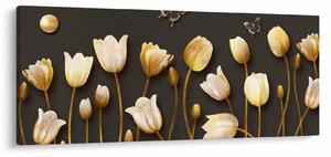 Slika - Tulipani - apstrakcija (120x50 cm)