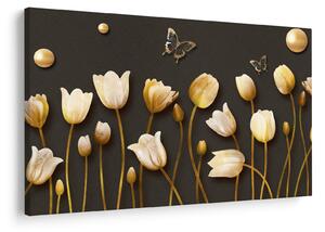Slika - Tulipani - apstrakcija (90x60 cm)