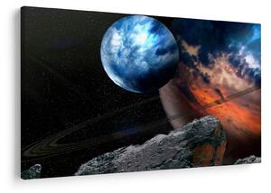 Slika planeta u svemiru (90x60 cm)