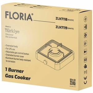 Floria Plinski rešo sa 1 plamenikom, crna - ZLN7118 32345