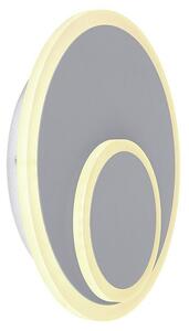 Globo Okrugla zidna LED svjetiljka Villa (16 W, Topla bijela)