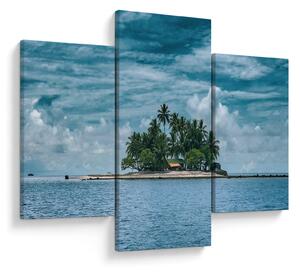 Slika - otok u moru (90x60 cm)