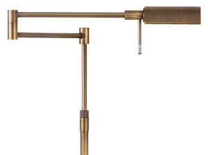 Nova Bari LED podna lampa, bronca, visina 180 cm, metal, dimer