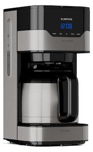 Klarstein Arabica 800W, kuhalo za kavu, 1.2 l, EasyTouch Control, srebrni/crni