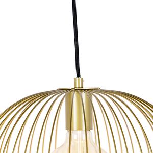 Dizajn viseća svjetiljka zlatna - Wire Knock
