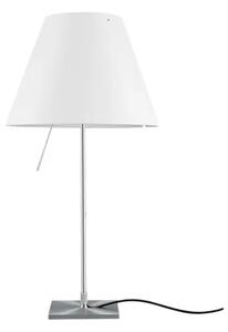 COSTANZA D13if STOLNA LAMPA ALUMINIJ S BIJELIM SJENILOM E27 LP1D13N=01F020+LP9D1301511702