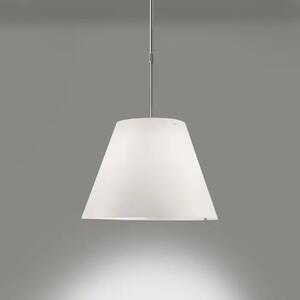 COSTANZA D13s VISILICA ALUMINIJ S BIJELIM SJENILOM E27 LP1D13NS000020+LP9D1301511702