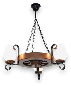 Brilagi - Luster na lancu ROATA 3xE14/40W/230V bukva/orah