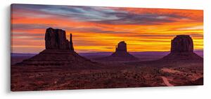 Slika - Monument Valley, Arizona (120x50 cm)