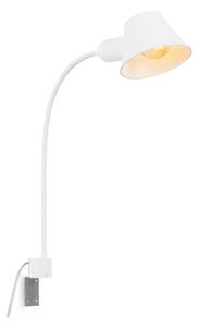 Briloner 2079-016 - Zidna fleksibilna lampa 1xE27/10W/230V bijela