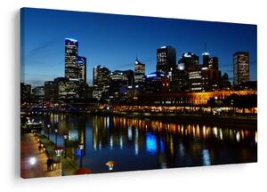Slika noći u Melbourneu (90x60 cm)