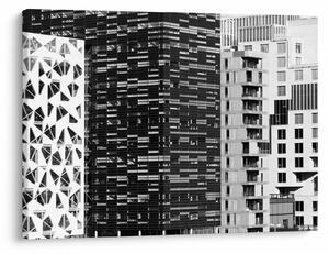 Slika crno-bijele arhitekture (70x50 cm)