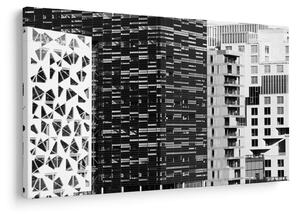 Slika crno-bijele arhitekture (90x60 cm)