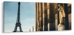 Slika trga Trocader, Pariz (120x50 cm)