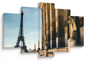 Slika trga Trocader, Pariz (150x105 cm)