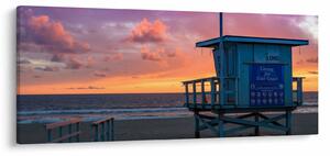 Slika plaže Santa Monica (120x50 cm)