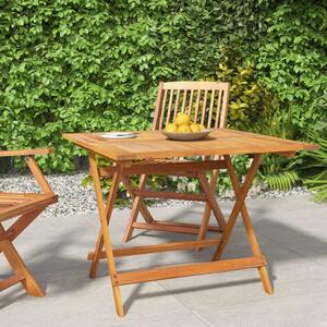 VidaXL Sklopivi vrtni stol 90x90x75 cm od masivnog bagremovog drva