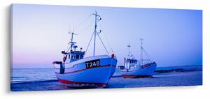 Slikanje - Iskrcaj u sumrak (120x50 cm)