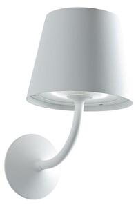 Redo 9124 - LED Vanjska zidna lampa GIORGIO LED/7W/230V IP65 bijela