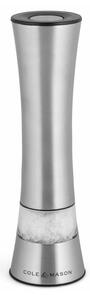 Cole&Mason - Električni mlinac za začine BURFORD 4xAAA 18 cm krom