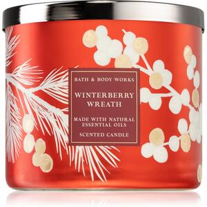 Bath & Body Works Winterberry Wreath mirisna svijeća 411 g