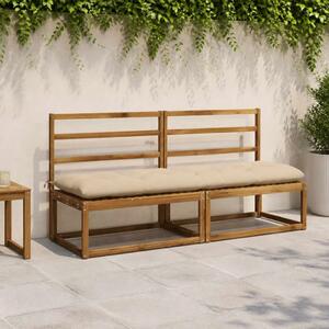 Jastučić za klupu VIANEN 100% poliester Krem 200 x 50 x 12 cm - Krem 200 x 50 x 12 cm