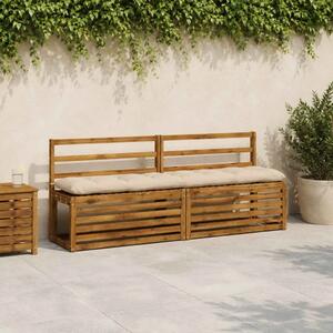 Jastučić za klupu VIANEN 100% poliester Krem 200 x 30 x 12 cm - Krem 200 x 30 x 12 cm