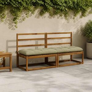 Jastučić za klupu VIANEN 100% poliester Svijetlo zelena - Svijetlo zelena 200 x 50 x 12 cm