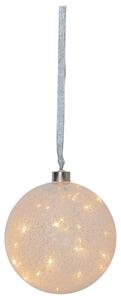 Eglo 411339 - LED Božićna dekoracija GLOW SNOW 30xLED/0,064W/3xAA pr. 15 cm