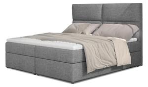 Zondo.hr Bračni krevet Boxspring 180 cm Amebra (siva) (s madracima i prostorom za odlaganje). Akcija -17%. 1025390