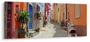 Slika ulice na Sardiniji (120x50 cm)