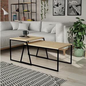 Zondo.hr Set stolića za kavu Pale orto (crni hrast). Akcija -30%. 1107956