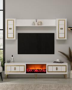 Zondo.hr Set za dnevni boravak s kaminom. Akcija -32%. 1144909