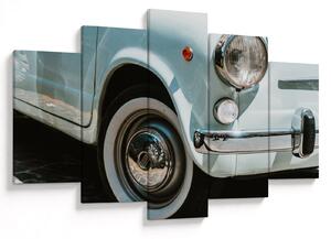 Slika - Retro automobil Fiat (150x105 cm)