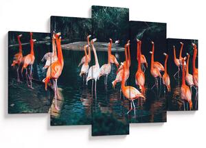 Slika jata flaminga (150x105 cm)