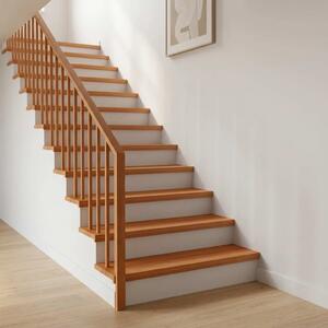 Step treads 4 kom. 70 x 25 x 2 cm Svijetlosmeđa - Svjetlosmeđa 70 x 25 x 2 cm 4