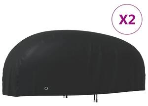 Navlake za motocikl 2 kom 295x110x140 cm od tkanine 210D Oxford - 295 x 110 x 140 cm