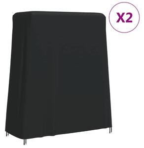Navlake za stol za stolni tenis 2 kom 165x70x185 cm Oxford 420D